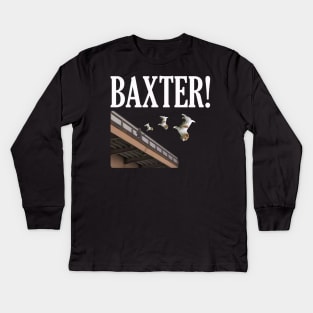 BAXTER! ANCHORMAN Kids Long Sleeve T-Shirt